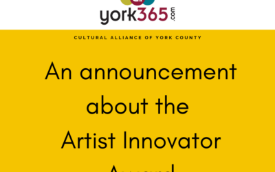An Announcement about the Artist Innovator Award
