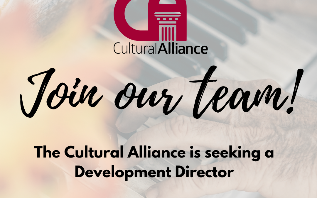 Cultural Alliance Seeks Development Director