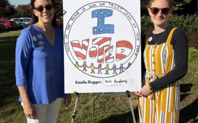 ‘I Voted’ Sticker Design Contest Launches for York County Students